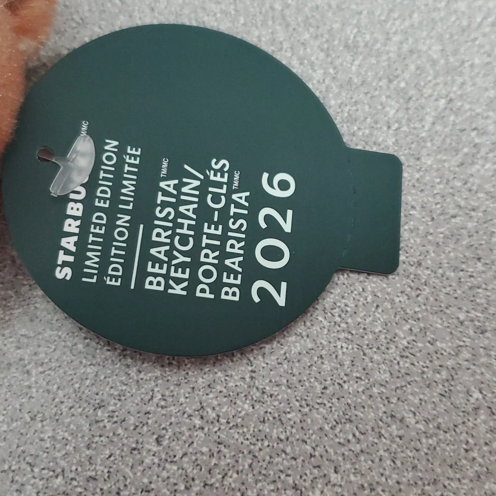 Starbucks Year Of The Horse Barista Bear In Horse Costume Keychain